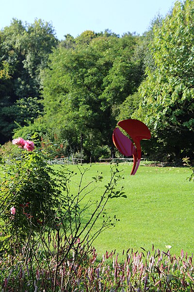 File:Valloires Abbey, botanical garden-2.JPG