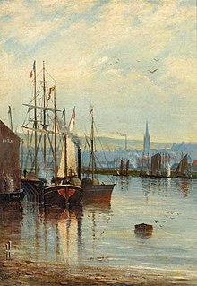 View Of Aberdeen Harbour by William Duthie View Of Aberdeen Harbour.jpg