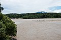 San Matéo River and Espíritu Santo River confluence to form Chapare River at Villa Tunari