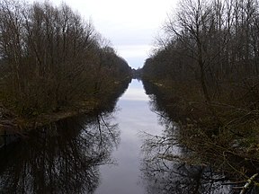 Vishersky canal in Novgorod oblast