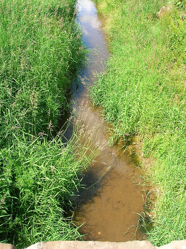 The Water of Fail near Fail Castle Cottage