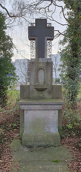 File:Wegkreuz Herzogenrath Neujahr 2020 Wayside crosses in Herzogenrath.jpg