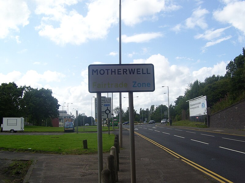 File:Welcome to Motherwell - geograph.org.uk - 3084955.jpg