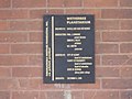 Wetherbee Planetarium Plaque