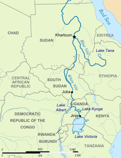 <span class="mw-page-title-main">Bahr el Zeraf</span> River in Jonglei, South Sudan