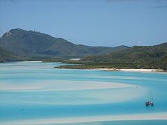 Hill inlet, north of Whitehaven Beach