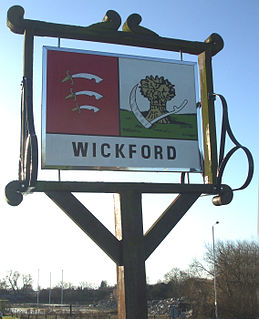 Wickford Town and civil parish in Essex, England