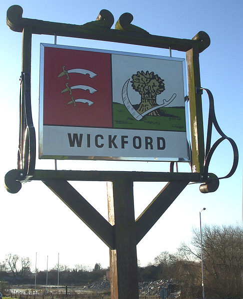 Wickford town sign