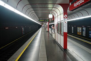 <span class="mw-page-title-main">Keplerplatz station</span> Vienna U-Bahn station