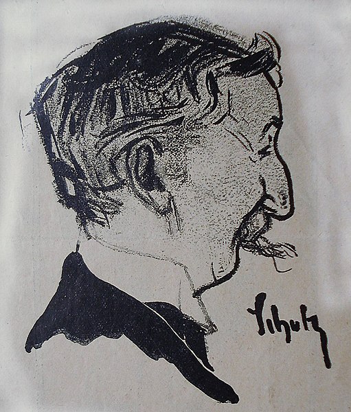 File:Wilhelm Schulz, Selfportrait, 1897, catalogue Albert Langen Publisher.jpg