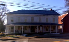 The Wyoming Inn built in 1832 is located at #1 Academy Street. It is still operating as a bed and breakfast hotel and community restaurant.