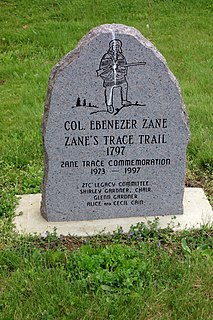 <span class="mw-page-title-main">Ebenezer Zane</span> American politician