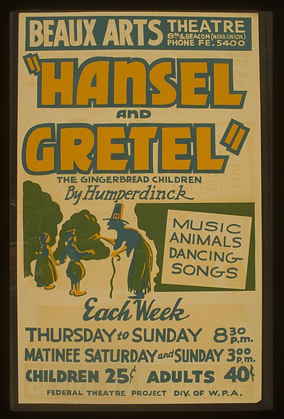 File:"Hansel and Gretel," the gingerbread children by Humperdinck LCCN98517984.jpg