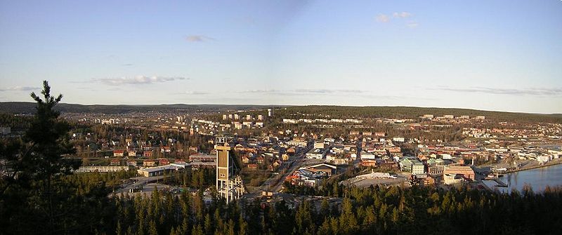 Örnsköldsvik från Varvsberget