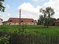 Čeština: Pohled na zadní část Červeného Dvora (Benešov). Česká republika. English: Northern part of Červený Dvůr (Benešov), Czech Republic.