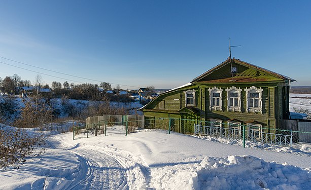 107. Деревянный дом в Горбатове, Нижегородская область Автор — Vagant1221