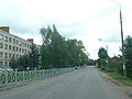 Straße in Loknja