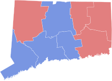 1860 Connecticut gubernatorial election results map by county.svg
