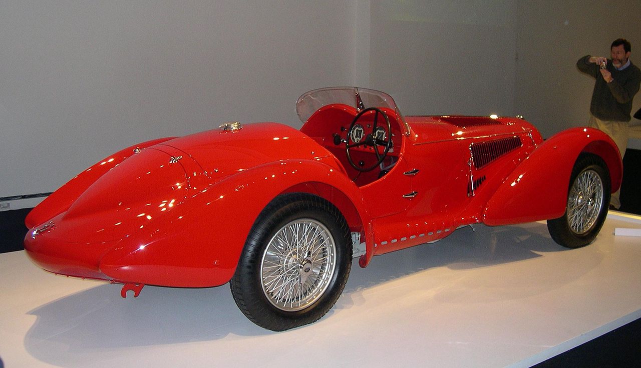 File:1938 Alfa Romeo 8C 2900 Mille Miglia  - Wikipedia