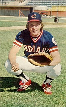 1976 Cleveland Indians Kartpostalları Ron Pruitt.jpg