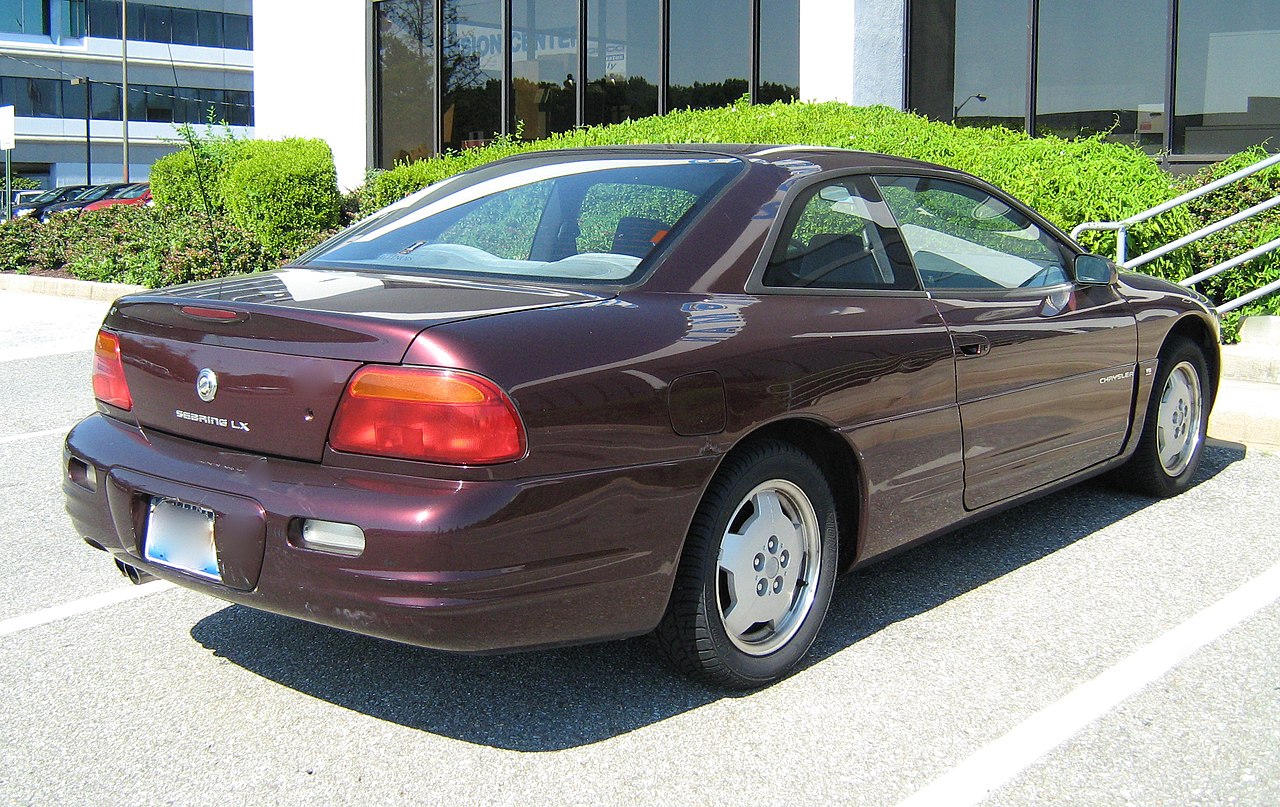 Image of 1995-1996 Chrysler Sebring LX coupe