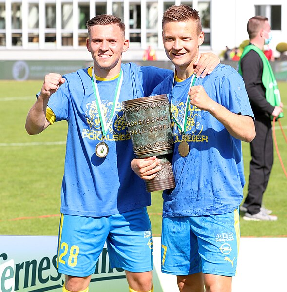 File:2021-05-29 1. FC Lokomotive Leipzig gegen Chemnitzer FC (Finale Wernesgrüner Sachsenpokal 2020-21) by Sandro Halank–282.jpg