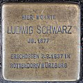 2021 Stolperstein Ludwig Schwarz - by 2eight - ZSC1967.jpg