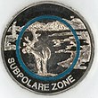 5 Euro Gedenkmünze Deutschland, Prägestätte München "Subpolare Zone" Vorderseite