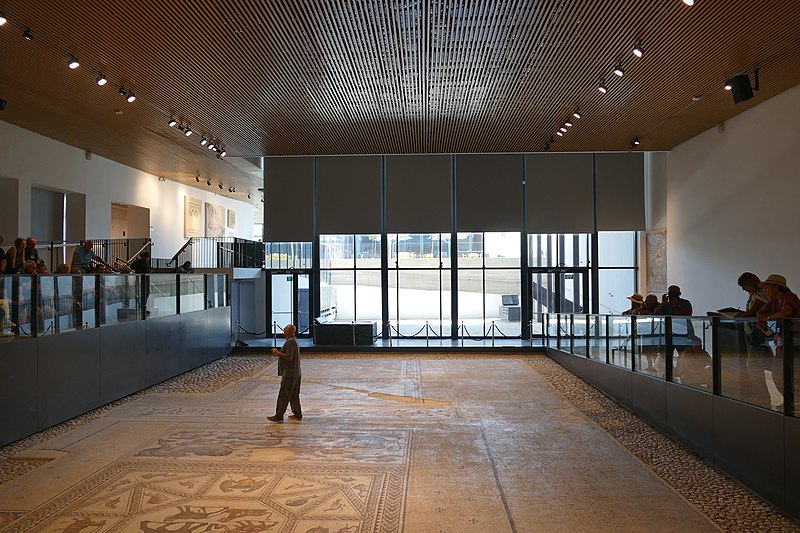 מוזיאון פסיספס לוד - הפסיפס המרכזי