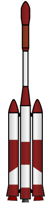 Макет ракети-носія ASLV