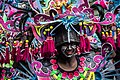 A Woman At The Kalibo Ati-Atihan Festival