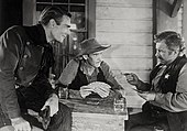 Randolph Scott, Guy Wilkerson and Edgar Buchanan