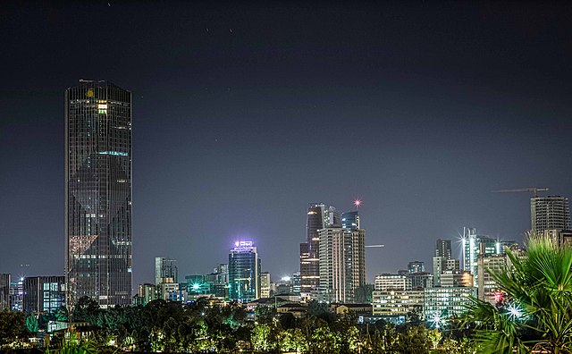 Image: Addis in night