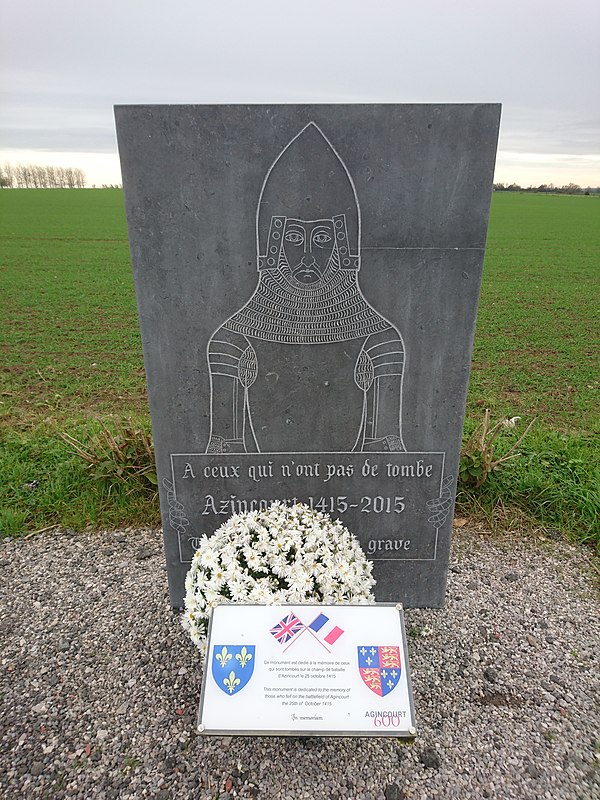 Agincourt battlefield and memorial