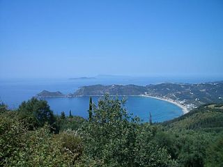 Agios Georgios, Corfu Place in Greece