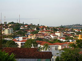 Centro de la ciudad y el Jardim Iporanga