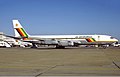 Air Zimbabwe Boeing 707-330B at Harare Airport en 1992.