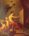 А. Матвеев. «Аллегория живописи» (1725)