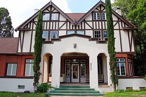 "The Big House" in Macon, Georgia, where the band lived in the early 1970s