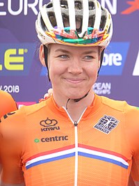 Anna van der Breggen - 2018 UEC European Road Cycling Championships (Women's road race).jpg