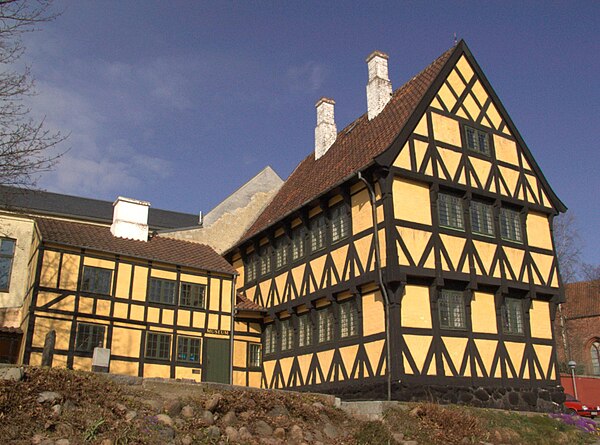 Anne Hvides Gaard (c. 1560) is Svendborg's oldest residential building, now Svendborg Museum