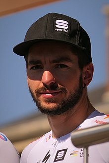 Anthony Turgis Pariisi–Roubaix'n esittelyssä 2022.