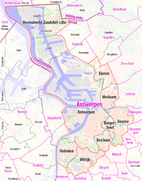 Districts of Antwerp Antwerpen Districts.png