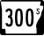 Highway 300S-Markierung