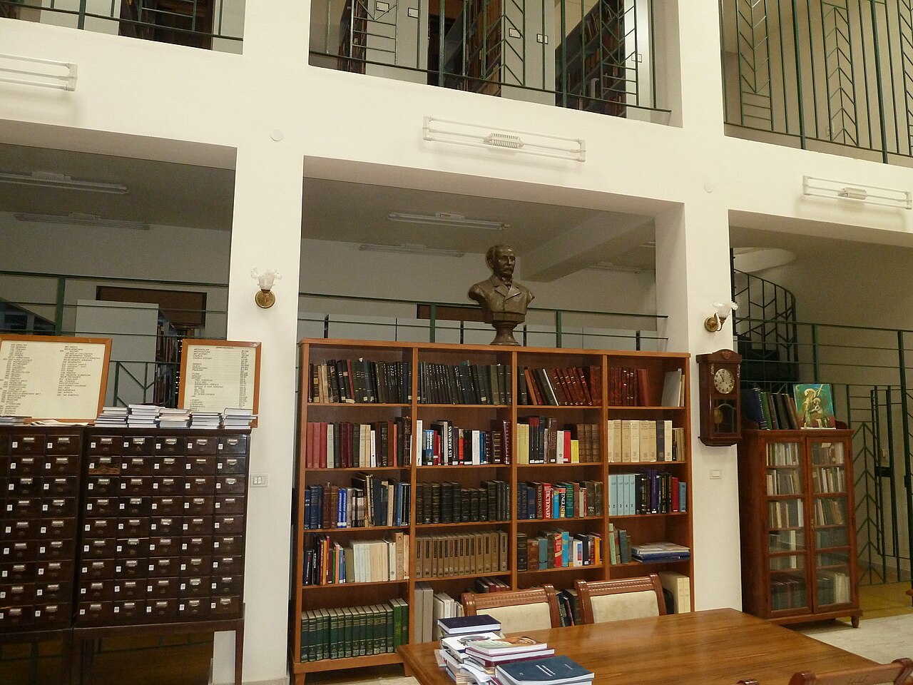 Armenische Gulbenkian-Bibliothek in Jerusalem - vergrößerbar