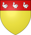 Armoiries des seigneurs de Clervaux, branche de la famille de Meysembourg.