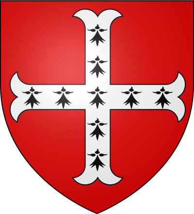 Arms of Anthony Bek, Bishop of Durham (d.1311).svg