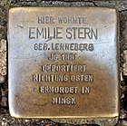 Attendorn, Stolperstein Emilie Stern.jpg