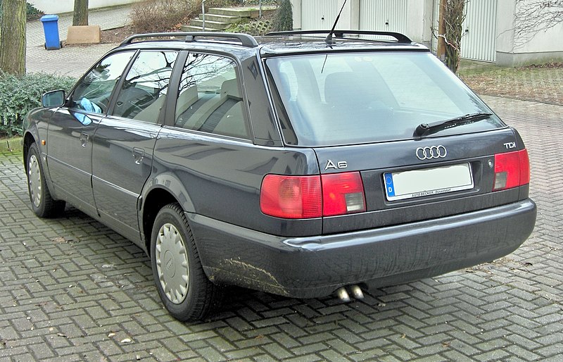 File:Audi A6 Avant rear-1.JPG