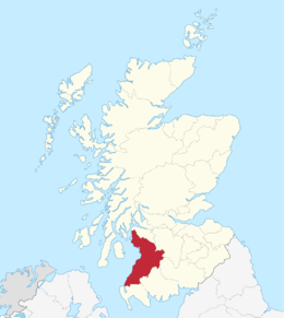 Ayrshire – Localizzazione